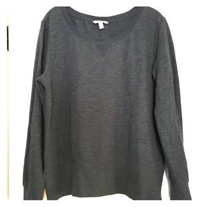 Grey/Blue Banana Republic pull-over sweater